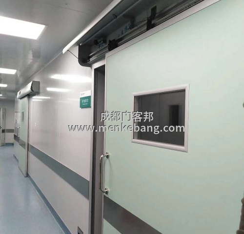 成都醫用手術門案例,成都醫用電動門案例,醫用遙控腳感應手術門案例