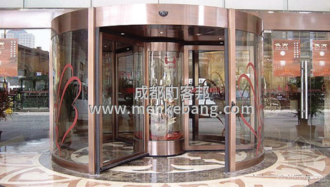 兩翼旋轉門講解,兩翼旋轉門知識,兩翼旋轉門上門安裝維修
