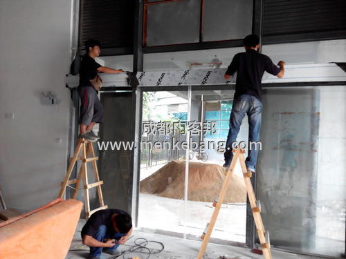 成都超市自動門,超市入口自動門