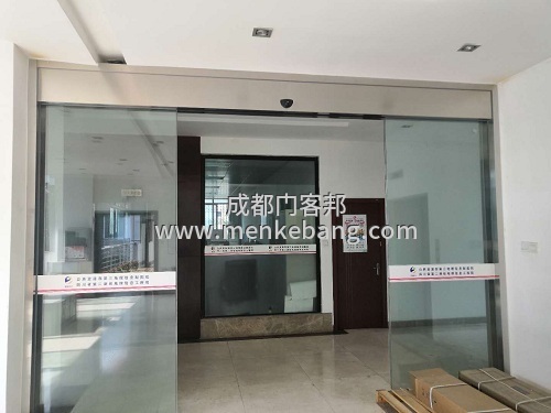 龍泉自動門定做,龍泉感應玻璃自動門,龍泉玻璃門自動門安裝定制廠家案例