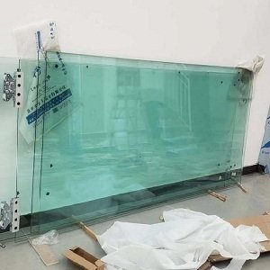 高新區(qū)無框感應門安裝案例