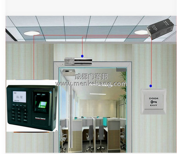 玻璃門的門禁系統(tǒng)圖片